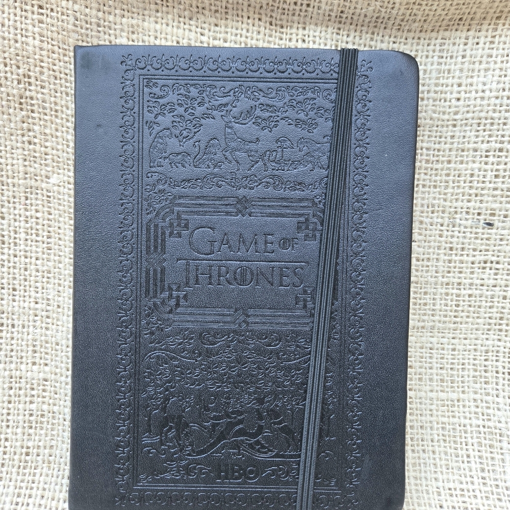 GAME OF THRONES themed blank pages writing journal